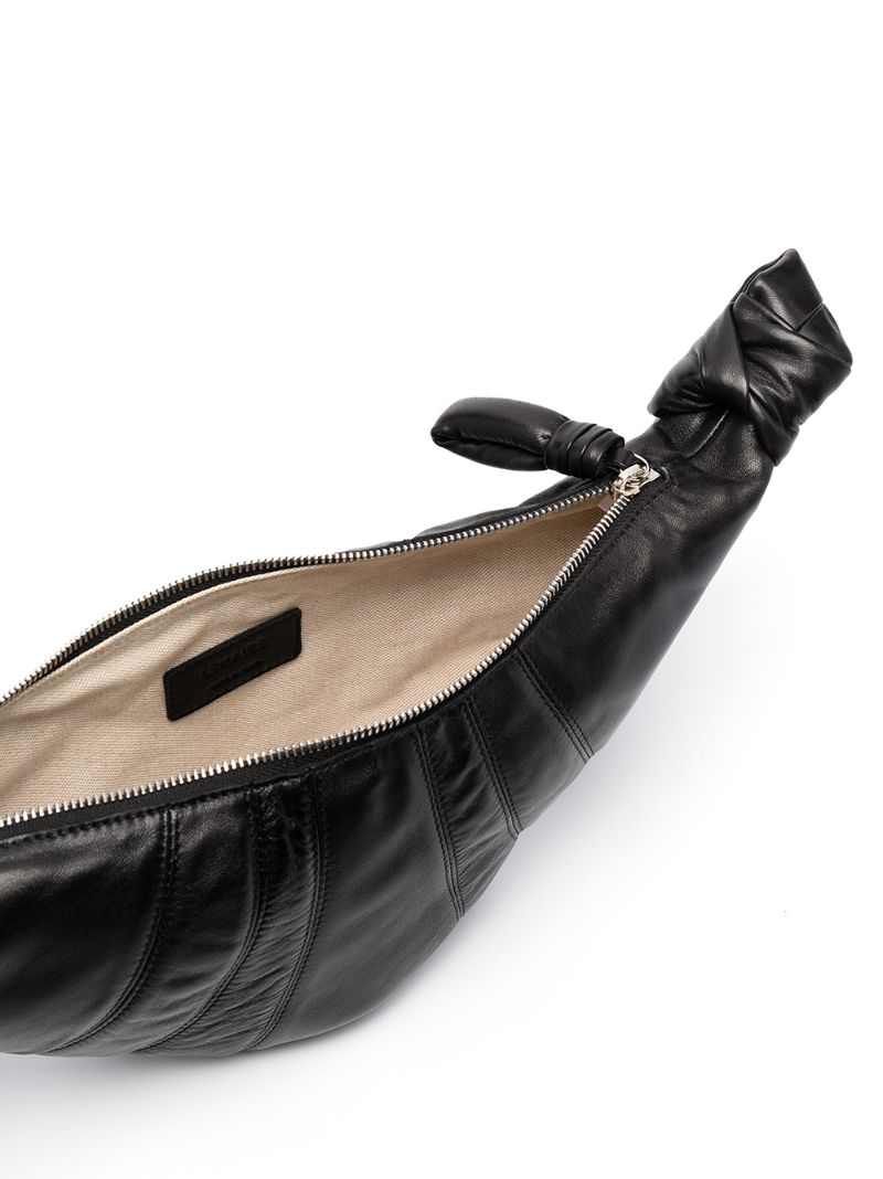 Black Small Croissant Bag