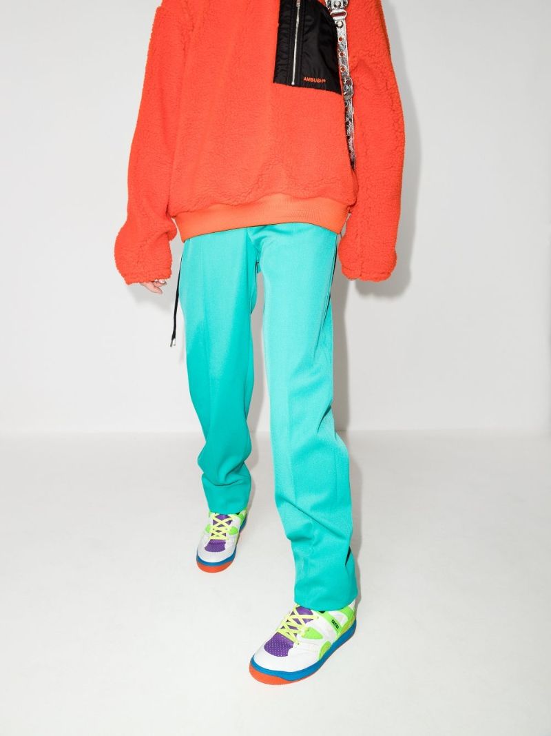 Multicoloured Basket High Top Sneakers