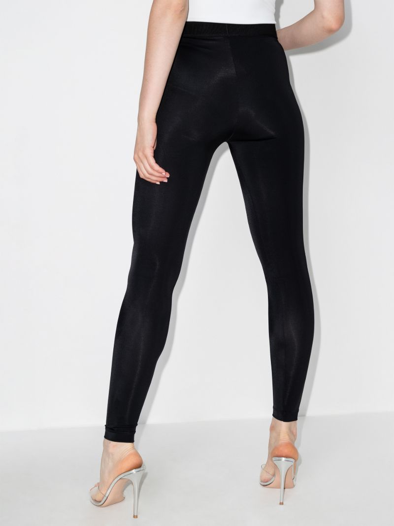 Logo High Waist Leggings