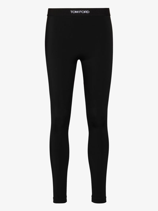 Logo High Waist Leggings
