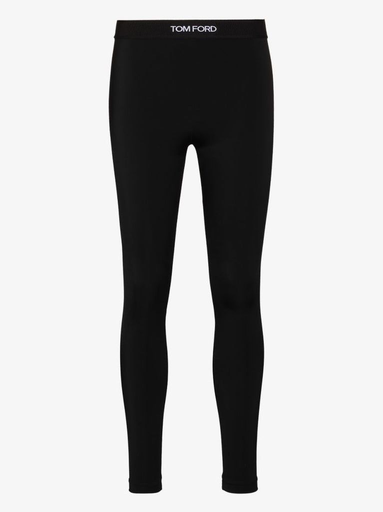 Logo High Waist Leggings