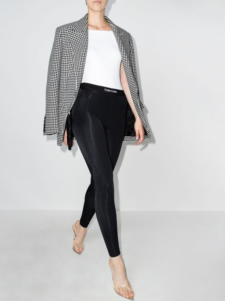 Logo High Waist Leggings