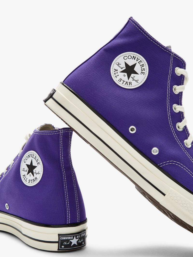 Purple Chuck 70 High Top Sneakers