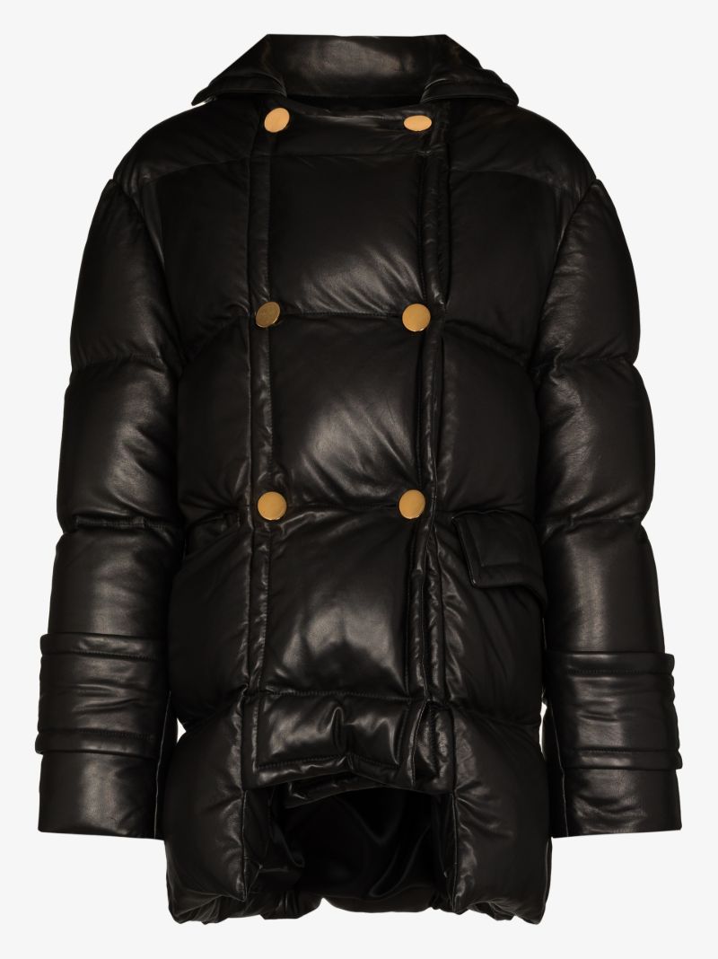 Double-breasted Puffer Coat