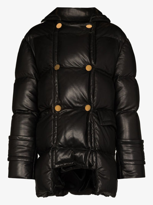 Double-breasted Puffer Coat