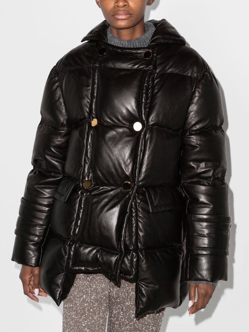 Double-breasted Puffer Coat
