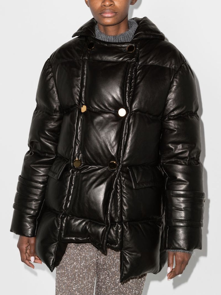 Double-breasted Puffer Coat