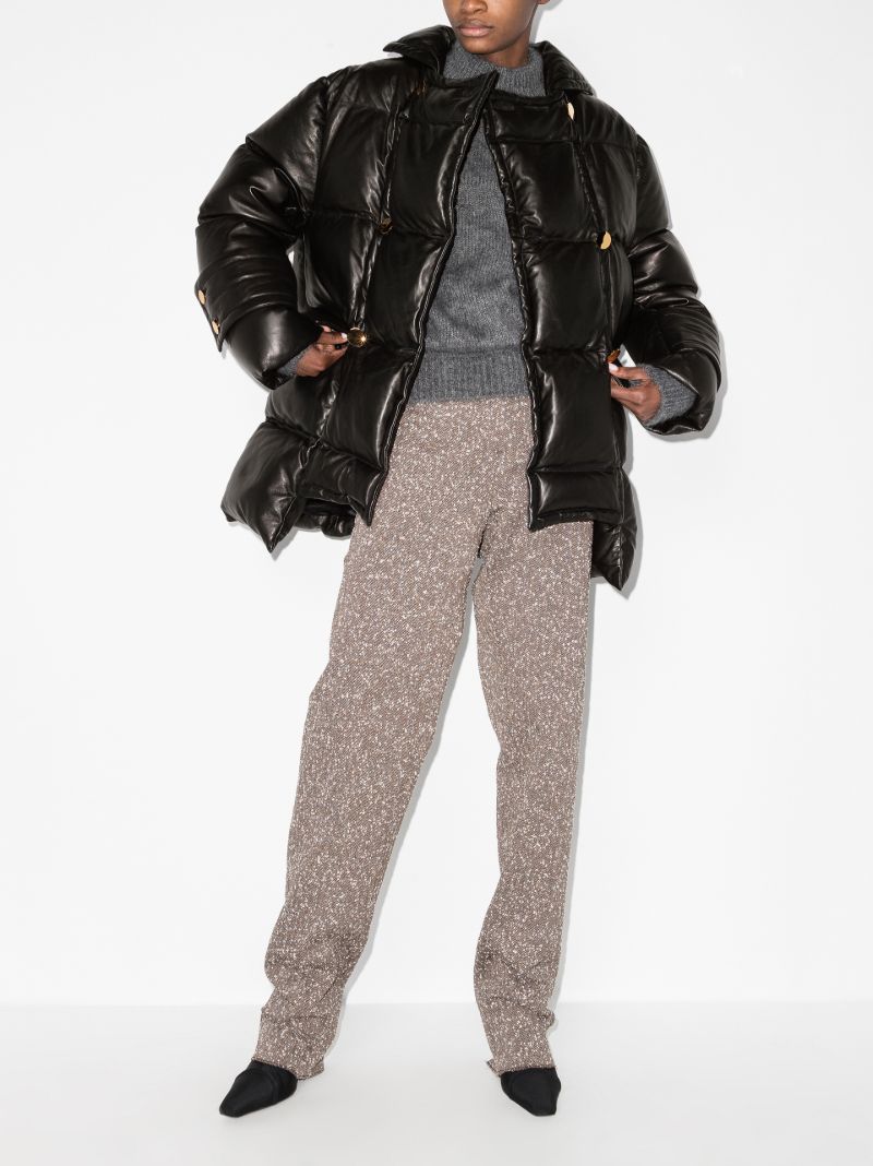 Double-breasted Puffer Coat