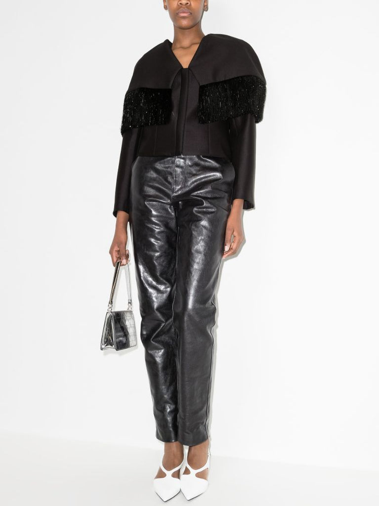 Cropped Bolero Wool Jacket