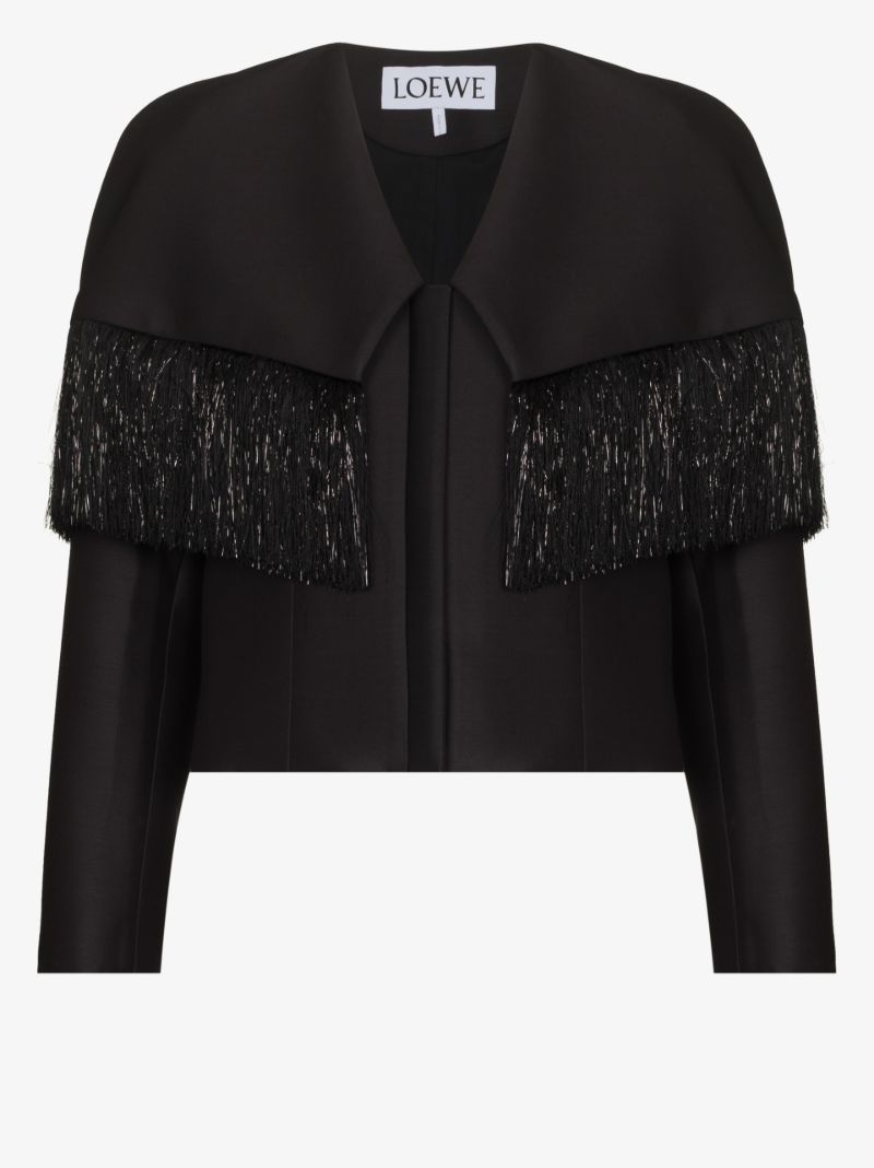 Cropped Bolero Wool Jacket