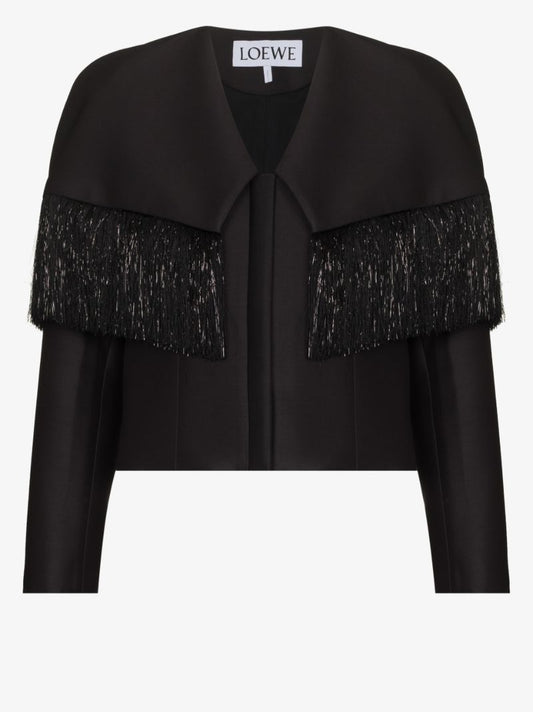 Cropped Bolero Wool Jacket