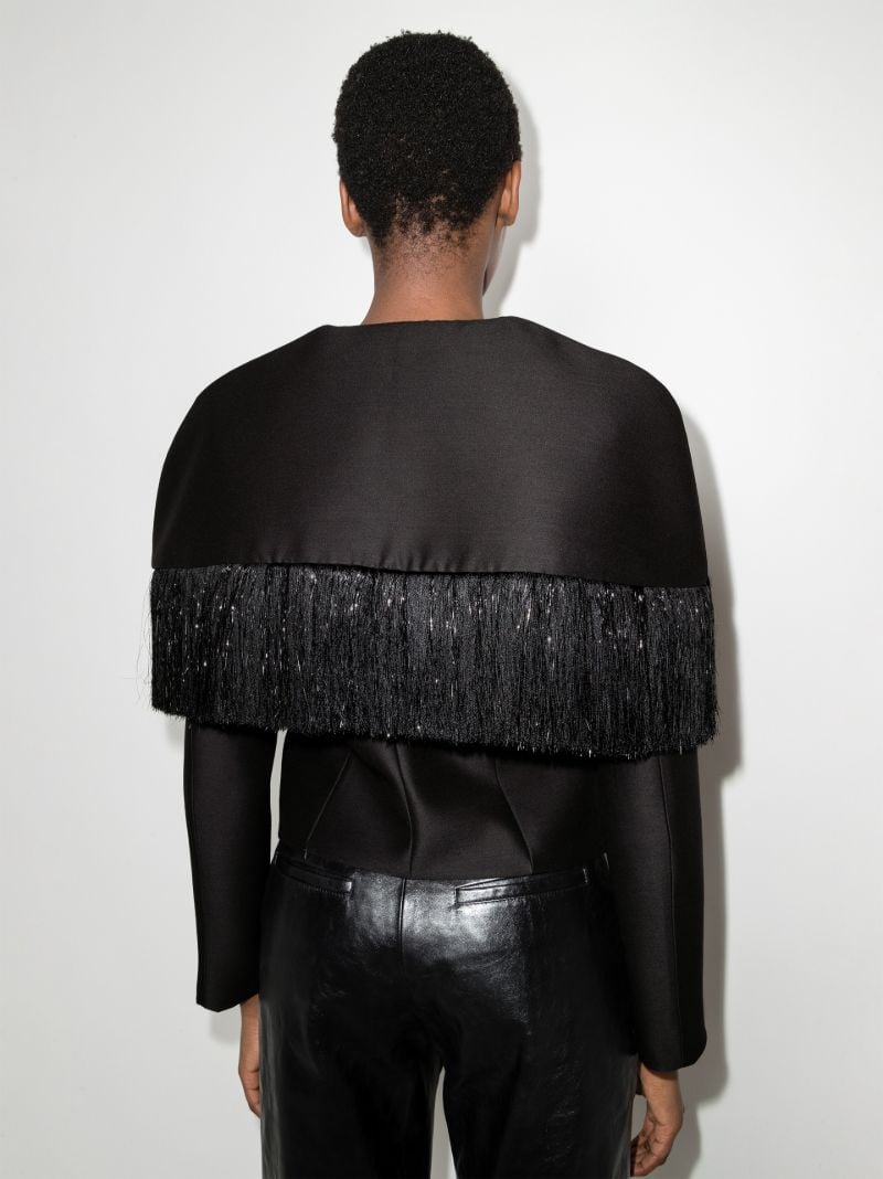 Cropped Bolero Wool Jacket