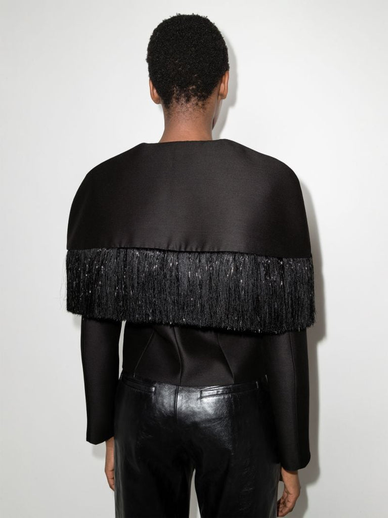 Cropped Bolero Wool Jacket
