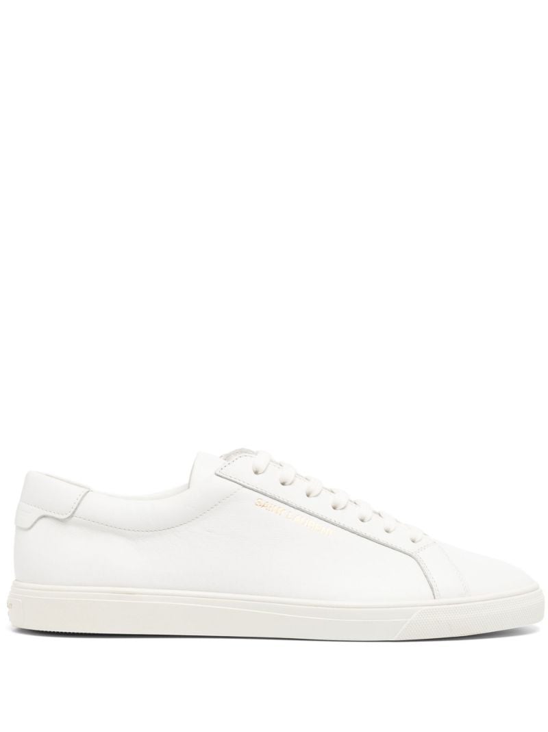 White Andy Leather Sneakers