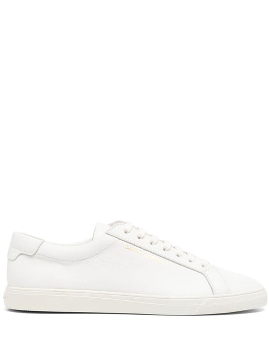White Andy Leather Sneakers