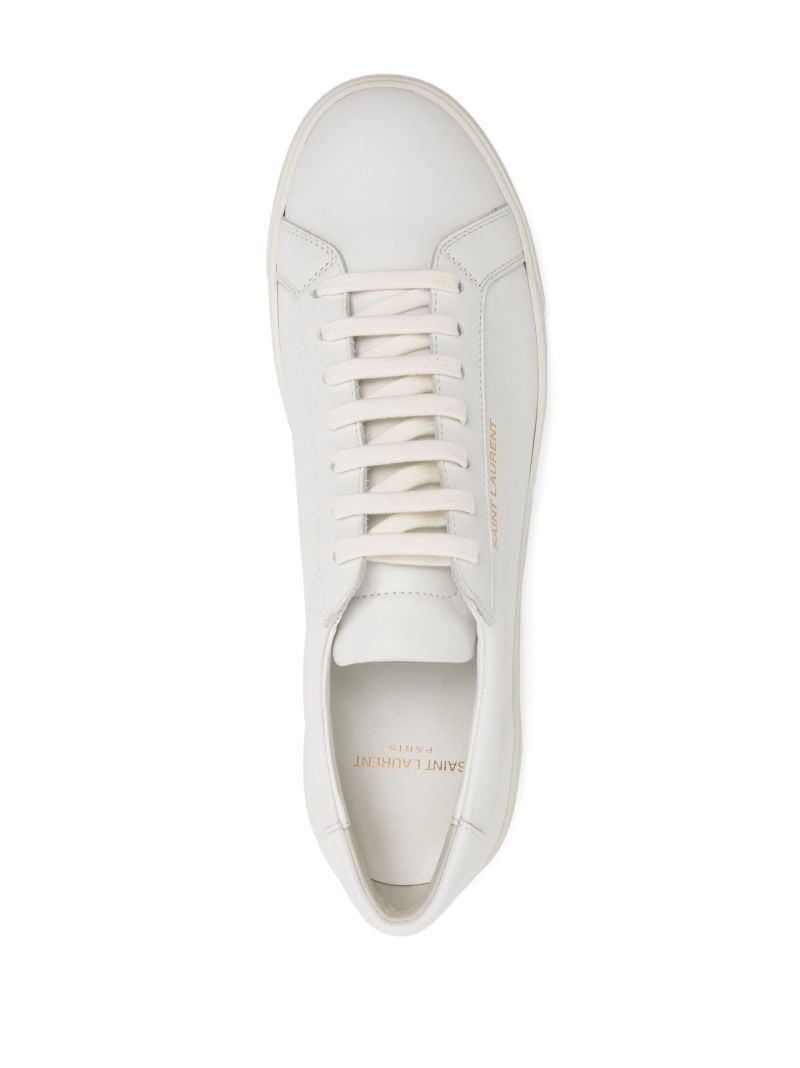 White Andy Leather Sneakers