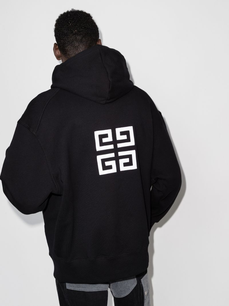 Oversized Logo Print Hoodie
