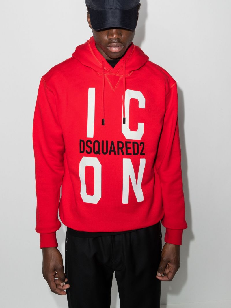 Icon Print Hoodie