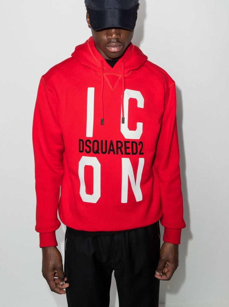 Icon Print Hoodie