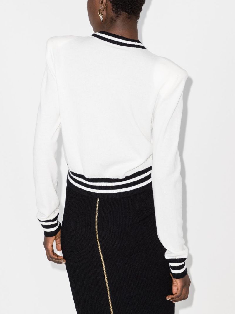 Cropped Logo Sweater