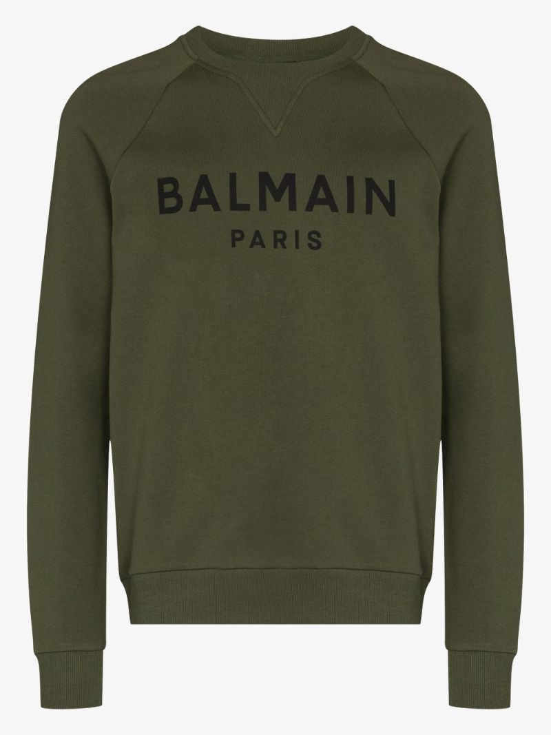 Paris Logo Cotton Sweatshirt