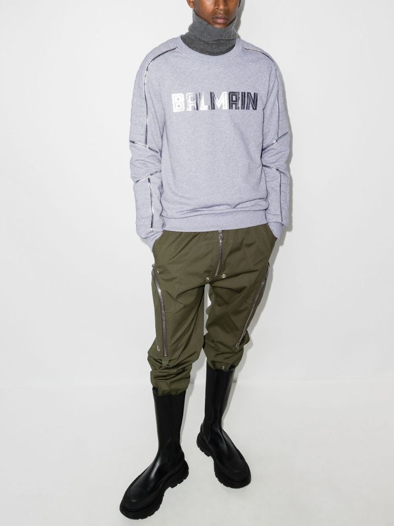 Logo-print Long-sleeve Sweatshirt