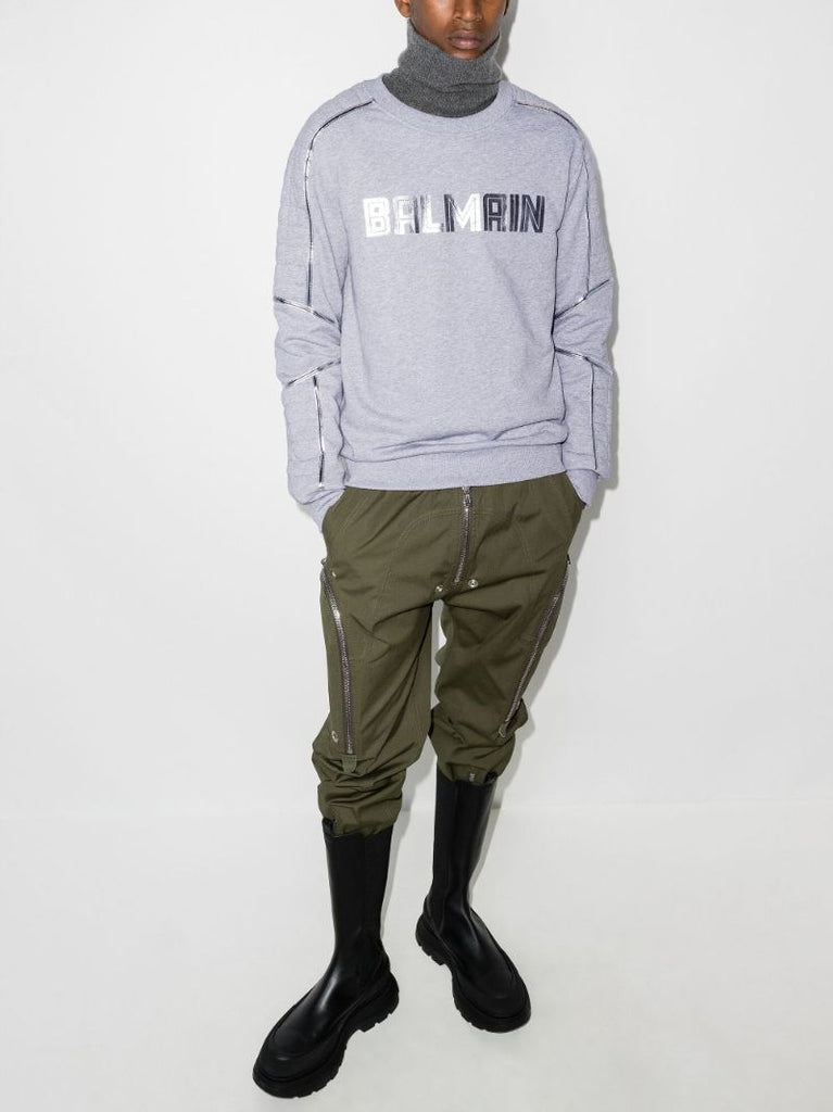 Logo-print Long-sleeve Sweatshirt