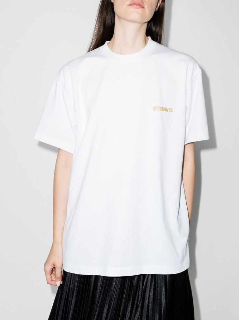 Iconic Logo Print Cotton T-shirt