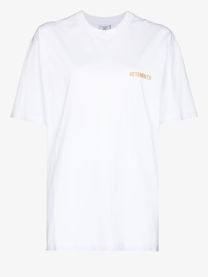 Iconic Logo Print Cotton T-shirt