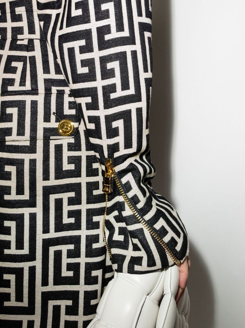 Monogram Wool Jumpsuit