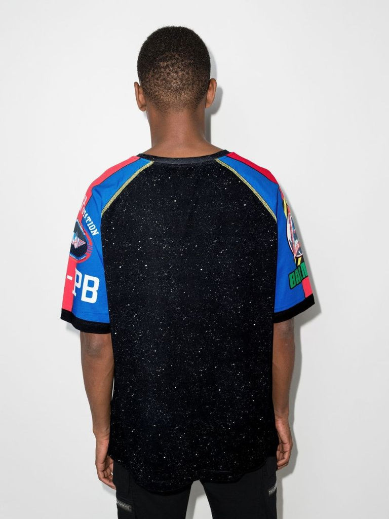 Spacial Print Cotton T-shirt