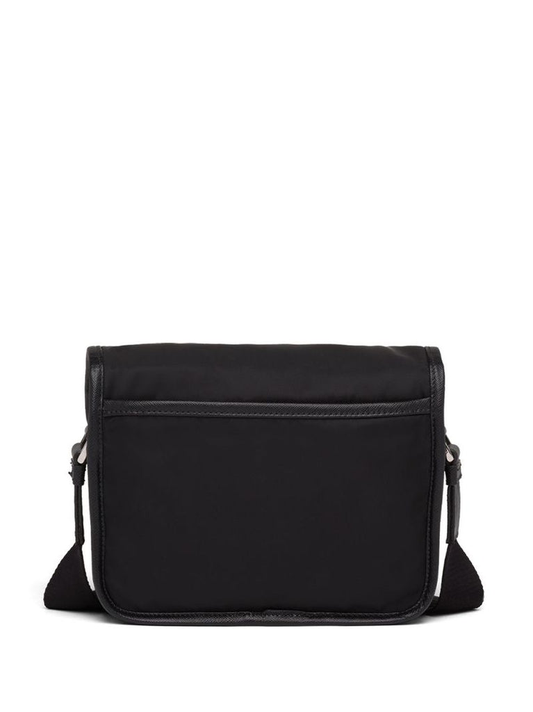 Black Re-nylon Shoulder Bag