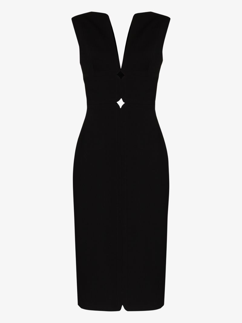 Cutout Sleeveless Dress