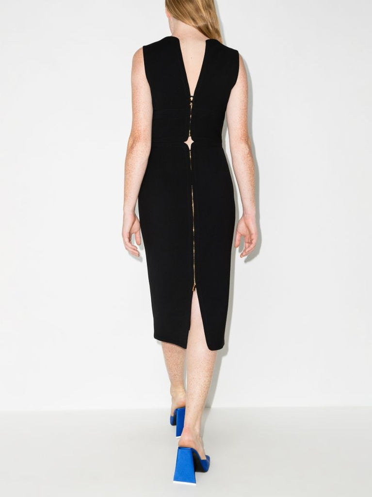 Cutout Sleeveless Dress