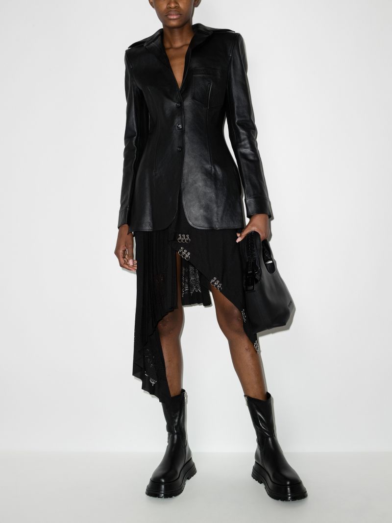 Laser Cut Asymmetric Skirt