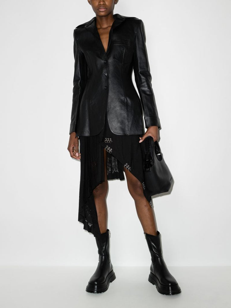 Laser Cut Asymmetric Skirt