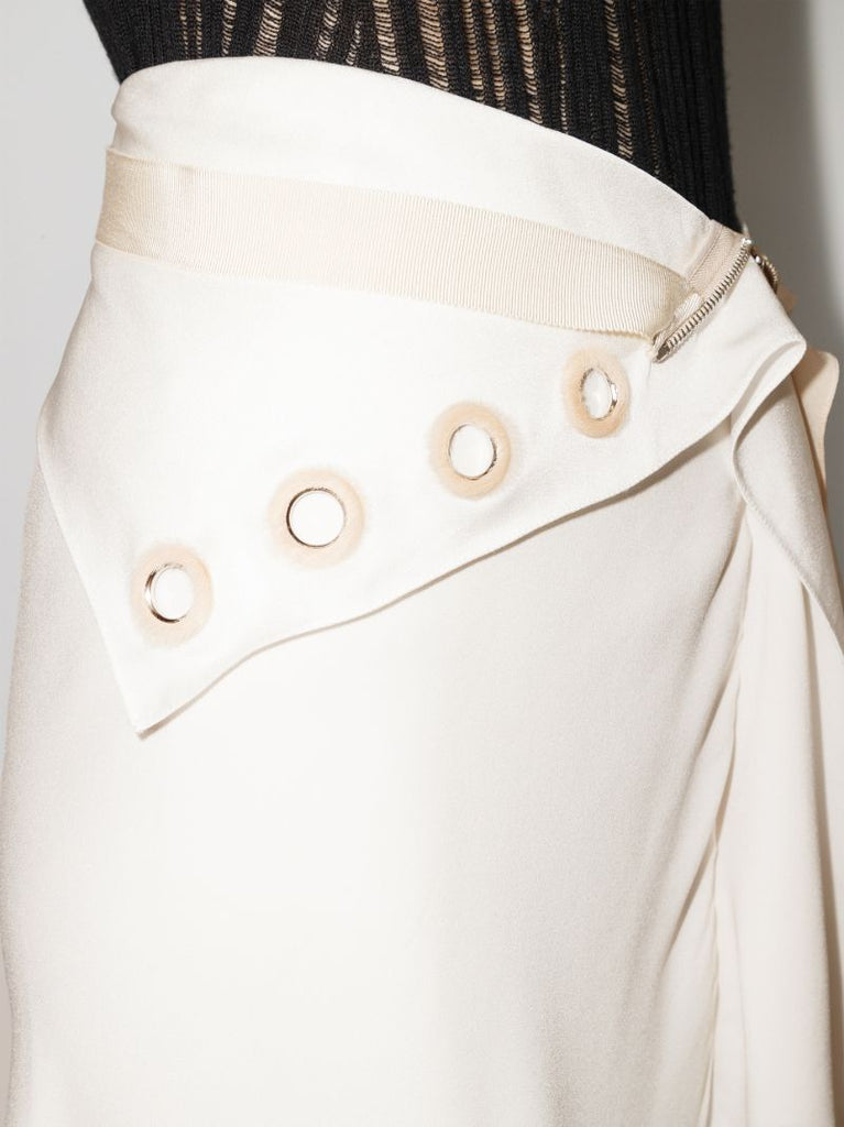 Asymmetric Embellished Skirt