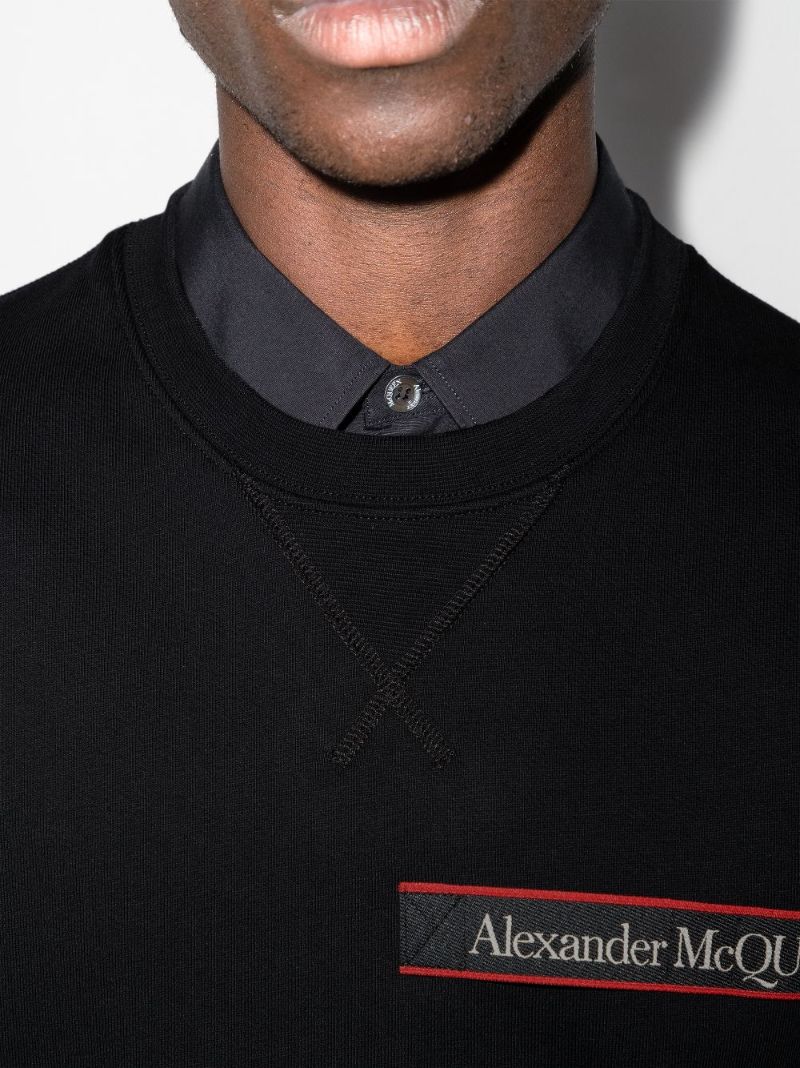 Logo Stripe Sweatshirt