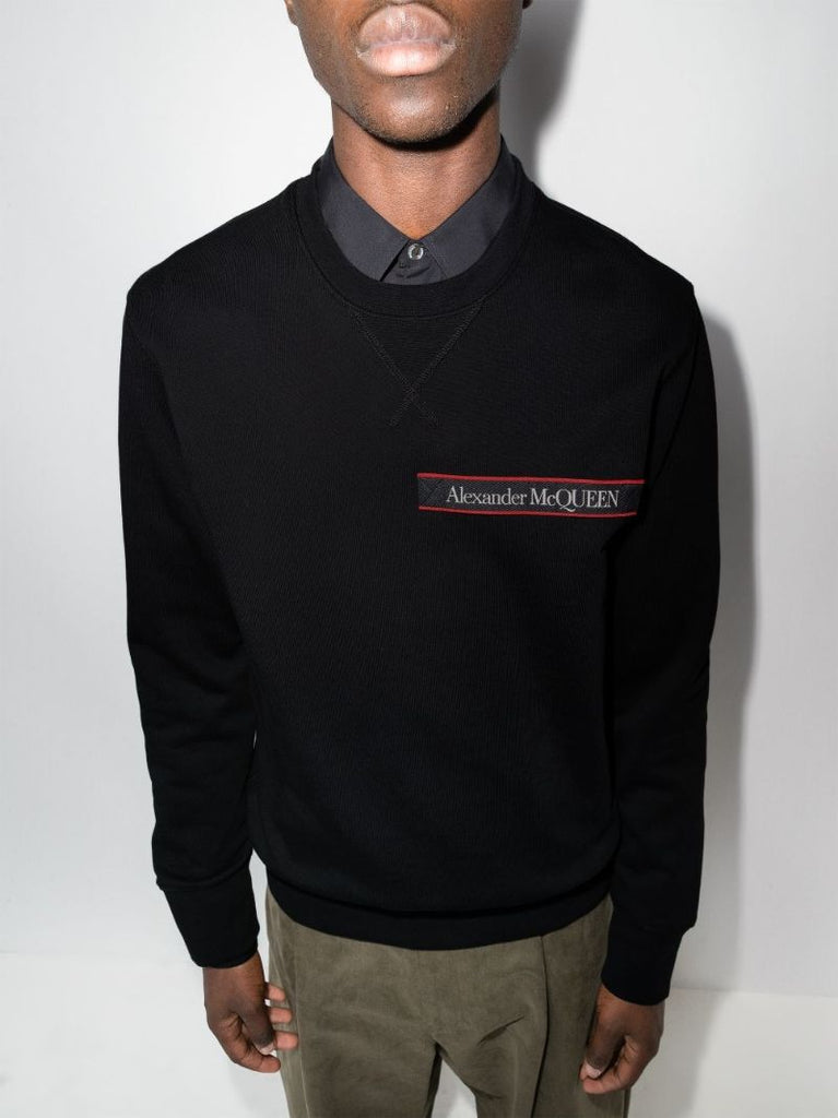 Logo Stripe Sweatshirt