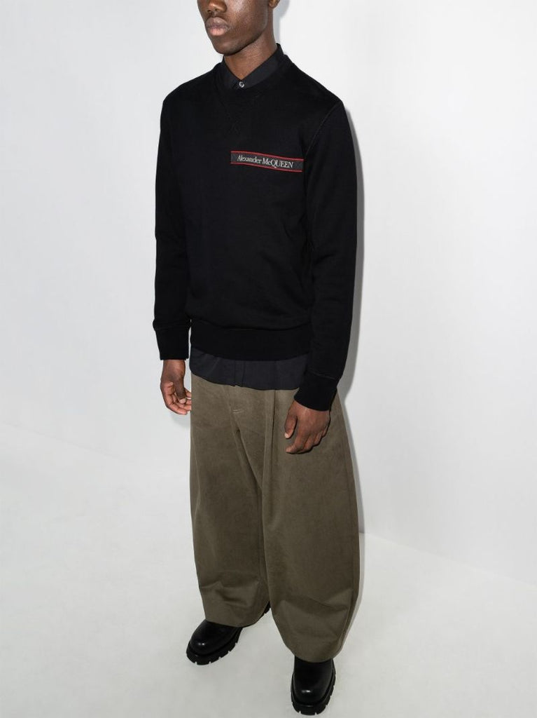 Logo Stripe Sweatshirt