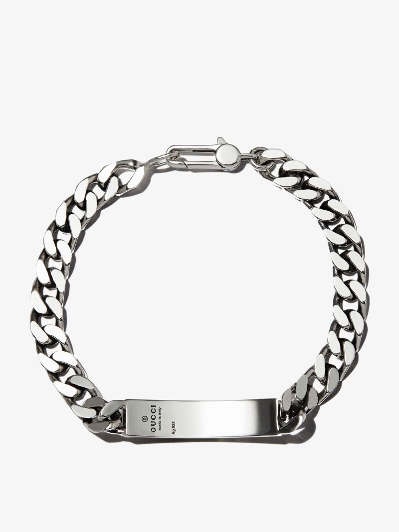 Sterling Silver Ghost Chain Bracelet