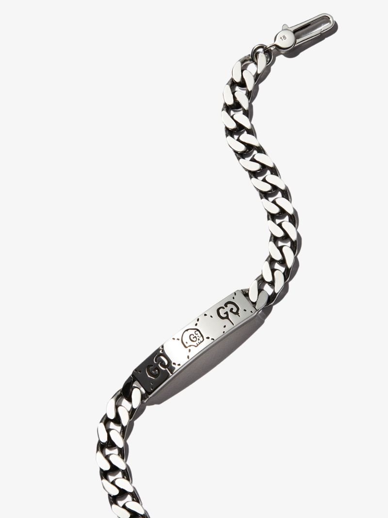 Sterling Silver Ghost Chain Bracelet