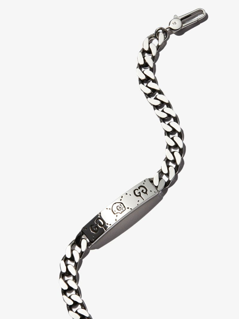 Sterling Silver Ghost Chain Bracelet