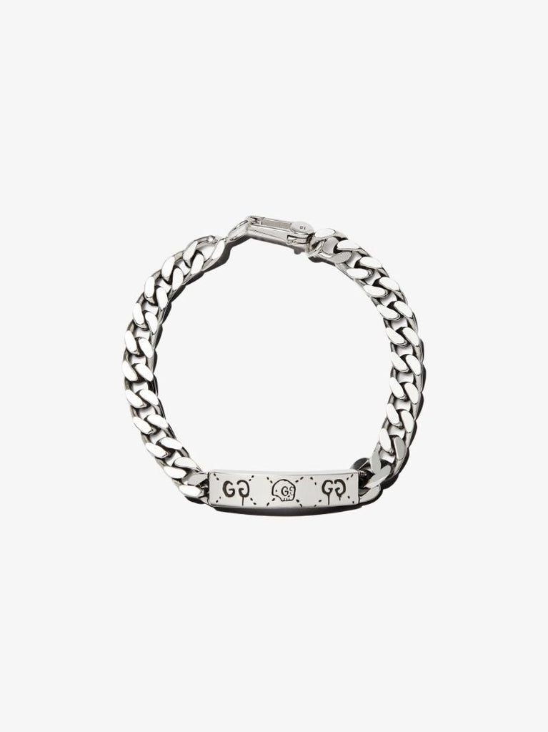 Sterling Silver Ghost Chain Bracelet