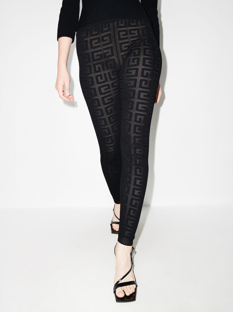 4g Logo Lace Leggings