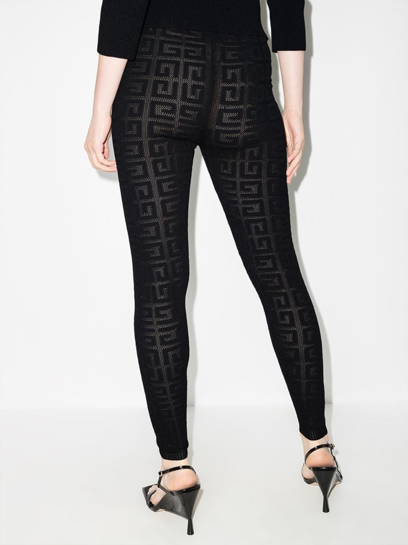 4g Logo Lace Leggings
