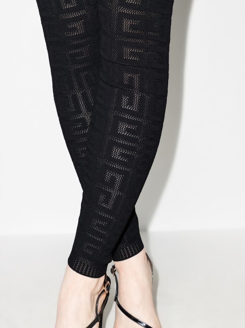 4g Logo Lace Leggings