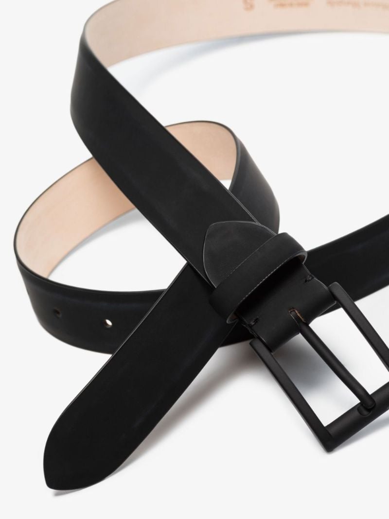 Black Leather Belt