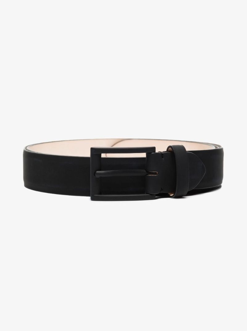 Black Leather Belt