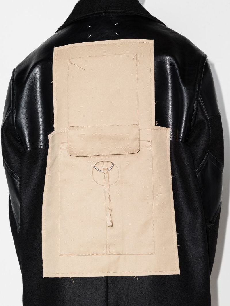 Back Patch Wool Jacket